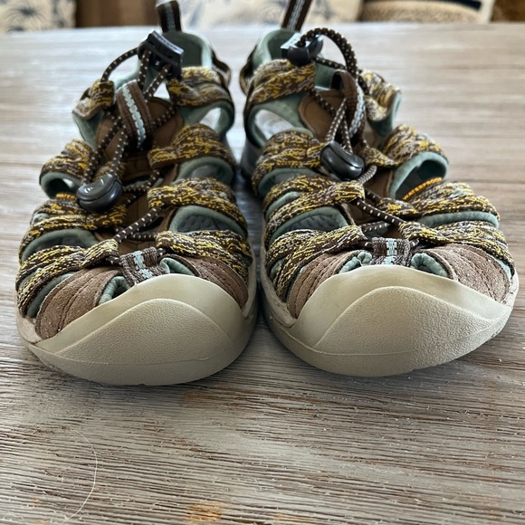 KEEN WOMEN'S WHISPER CASCADE/STONE BLUE SANDAL - Picture 8 of 8